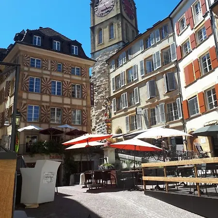 Appartement La crique de l'evole à Neuchâtel Extérieur photo